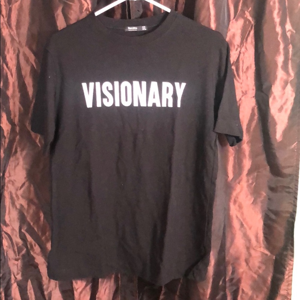 Bershka black Visionary tee
